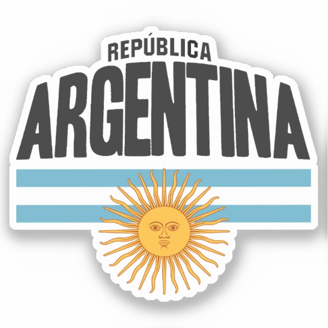 Adesivo Argentina (Frente)