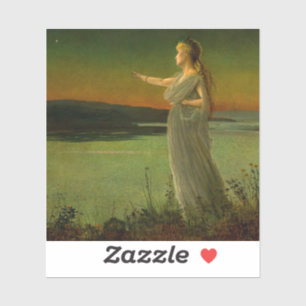 Adesivo Ariadne em Naxos John Atkinson Grimshaw