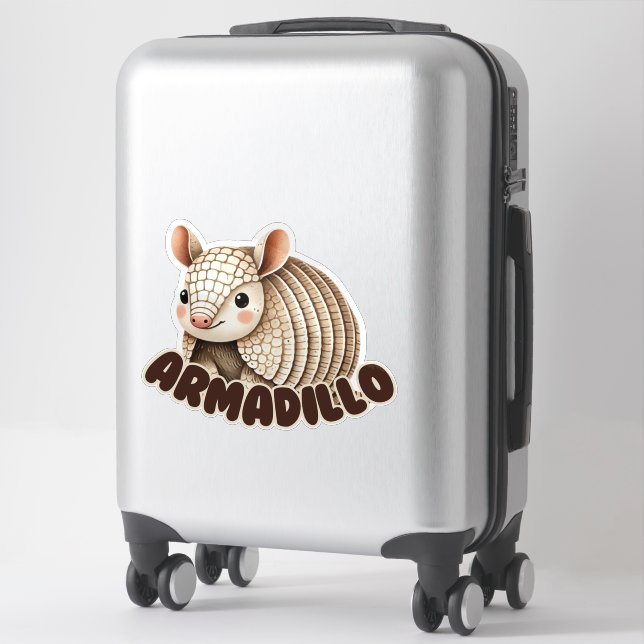ADESIVO ARMADILLO - NURSERY STICKER (Mala)