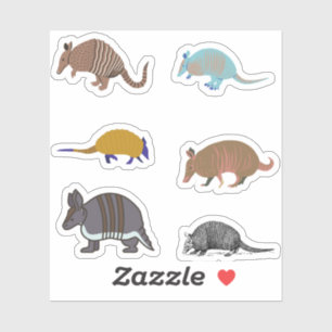Adesivo Armadillo Stickers