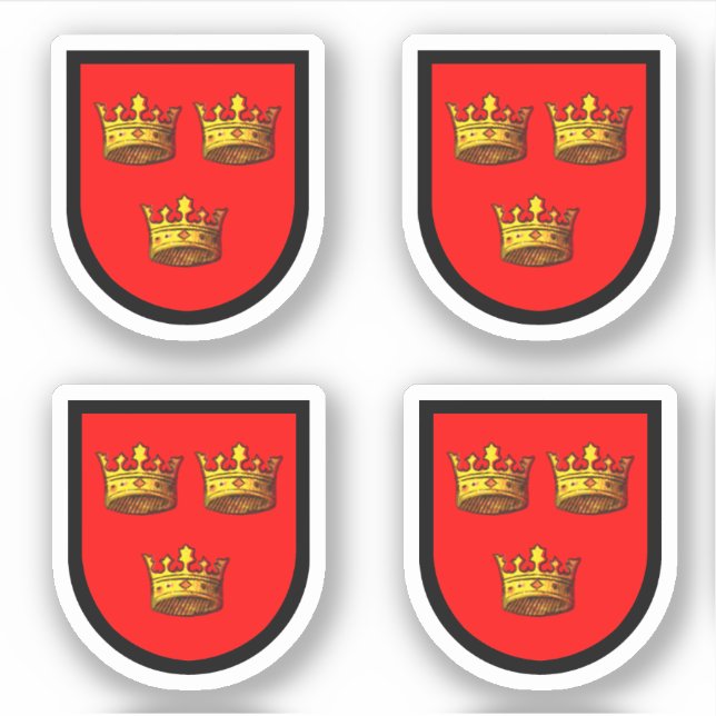 Adesivo Armas Atribuídas às Ruas. Etheldreda (Audrey) - 4- (Frente)