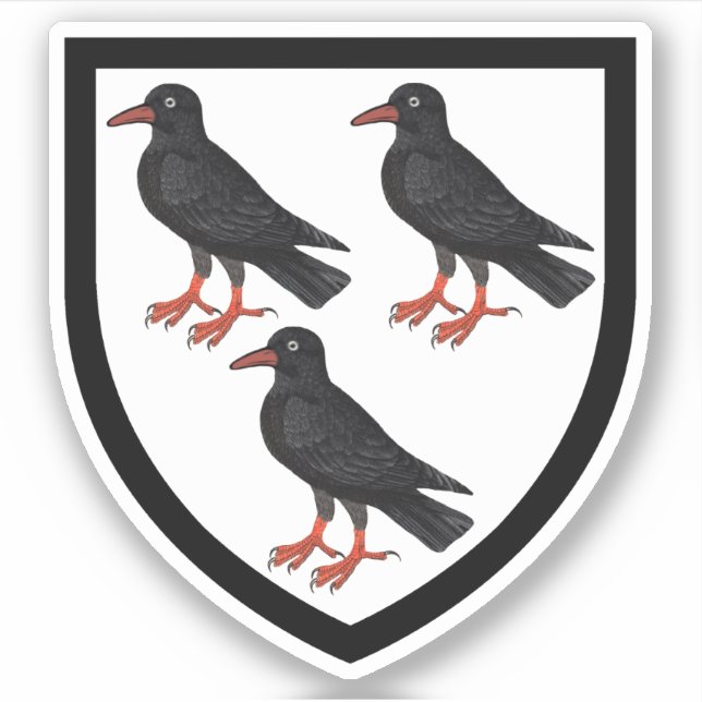 Adesivo Armas de Rua Atribuídas. Thomas Becket - 1Up White (Frente)