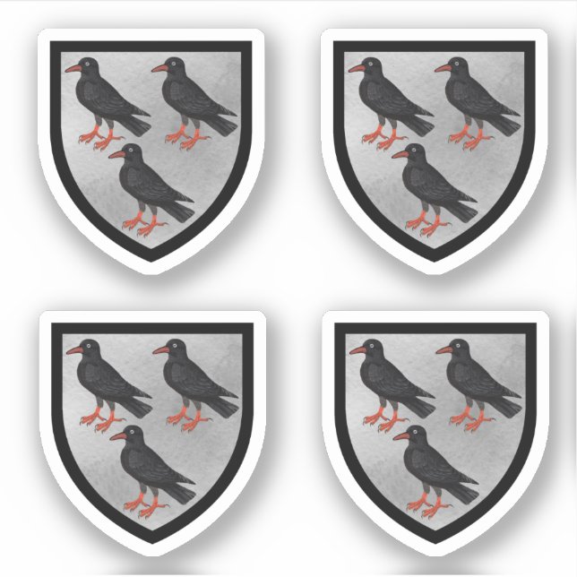 Adesivo Armas de Rua Atribuídas. Thomas Becket - 4Up Prata (Frente)