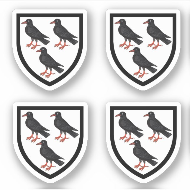 Adesivo Armas de Rua atribuídas. Thomas Becket - 4Up White (Frente)