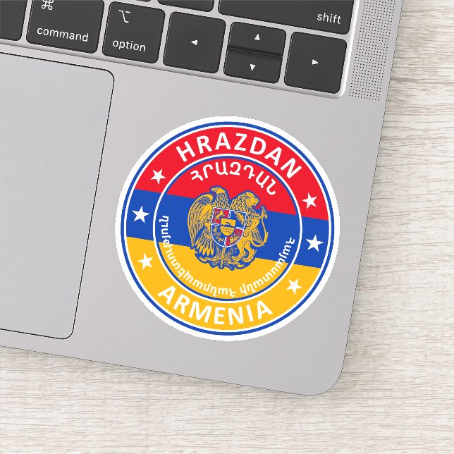 Adesivo Armênia, Hrazdan (Detalhe)