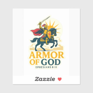 Adesivo Armor de Deus - FaithFuel Sticker with Ephesianos