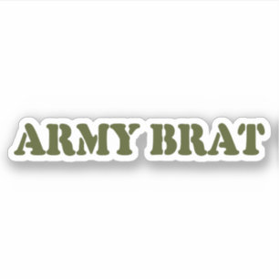 ADESIVO ARMY BRAT