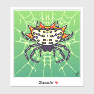 Adesivo Arte da aranha-do-caranguejo