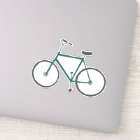Arte de Desenho de Bicicleta Bicicleta Verde-Bonit