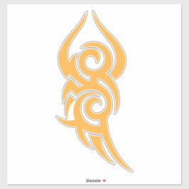 Adesivo Arte de Linha Inspirada em Tatuagem Clássica
