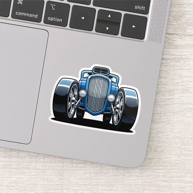 Adesivo Arte de Toon Hotrod  (Detalhe)