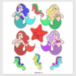 Adesivo Arte do conto de fadas da fantasia do cavalo