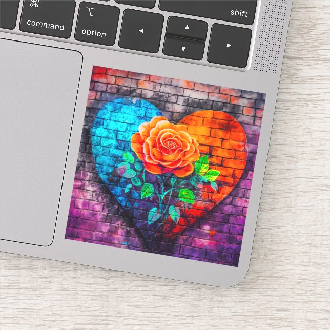 Adesivo Arte do Coração (Detalhe)