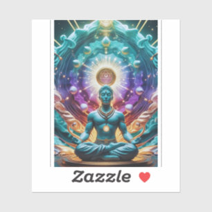 Adesivo Arte Espiritual Sagrada Mandala