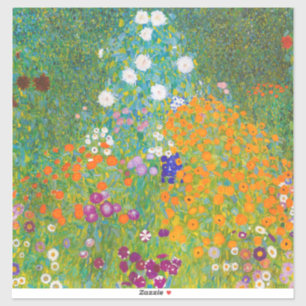 Adesivo Arte Floral de Jardim de Cottage Vintage de Gustav