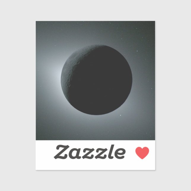 Adesivo Artemis II Total Solar Eclipse (Folha)