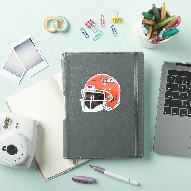 Adesivo Artesia Bulldog Helmet Sticker (Capa para iPad)