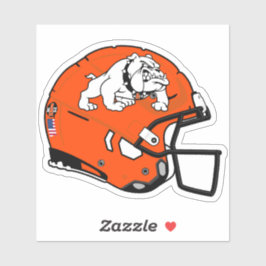 Adesivo Artesia Bulldogs Helmet Sticker