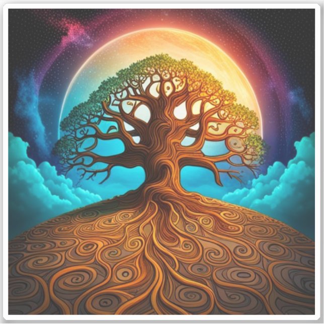 Adesivo Árvore da Vida (Frente)