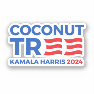 Adesivo Árvore de coco 2024