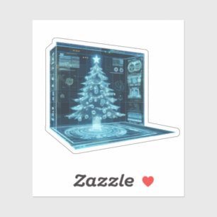 Adesivo Árvore de Natal Artificial