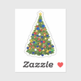 Adesivo Árvore de Natal - Bandeira da União Europeia | Eur