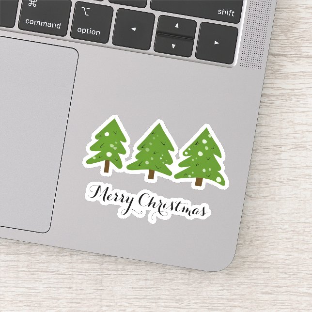 Adesivo Árvores de Natal (Detalhe)