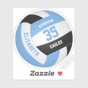 Adesivo as garotas chamam de camisa número lt voleibol pr