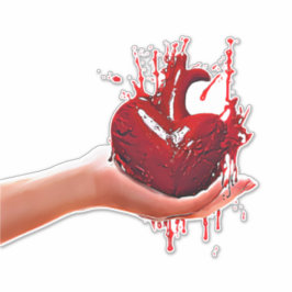 Adesivo As mulheres seguram a maldita Arte do gótico Cardí