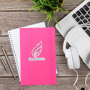 Adesivo Asa Rosa Fofa Feminina Aviação Mulheres Simples 