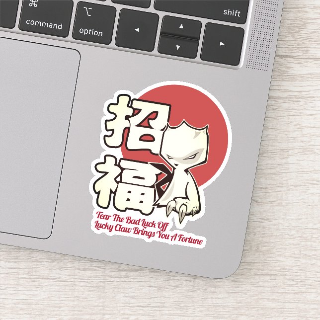 Adesivo Ascensão Lucky Claw (Detalhe)