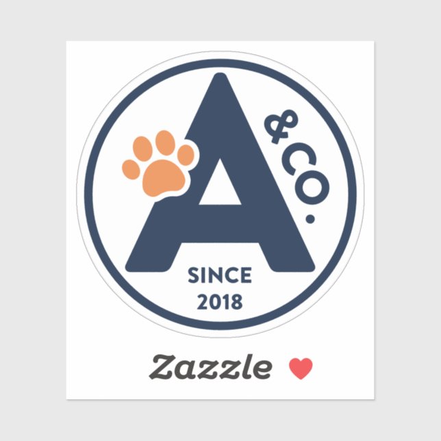 Adesivo Ashton & Co. K9 Academy 2c Aco Dark Sticker (Folha)