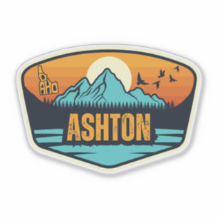 Adesivo Ashton, Idaho