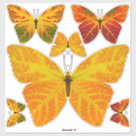 Adesivo Aspen Leaf Butterfly 3