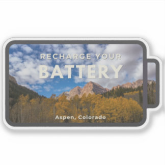 Adesivo Aspen Recharge Sticker