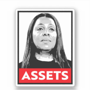 Adesivo ASSETS: Letitia James
