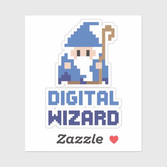 Adesivo Assistente digital (Folha)