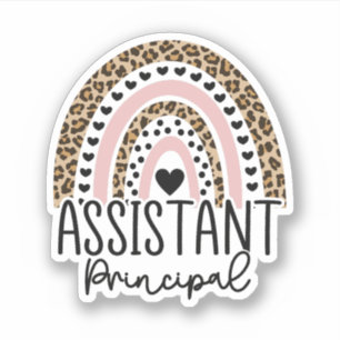 Adesivo Assistente Principal Rainbow, Presente Principal