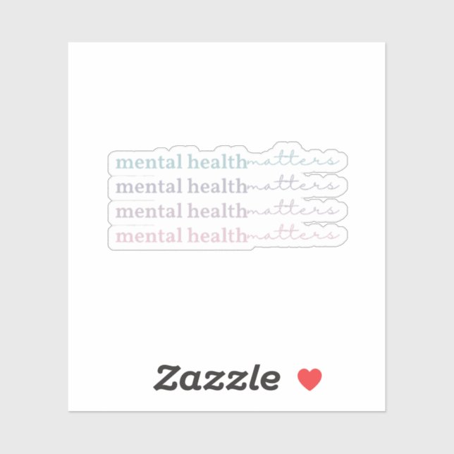 Adesivo Assuntos de Saúde Mental | Cotação IV Cinzas franc (Folha)