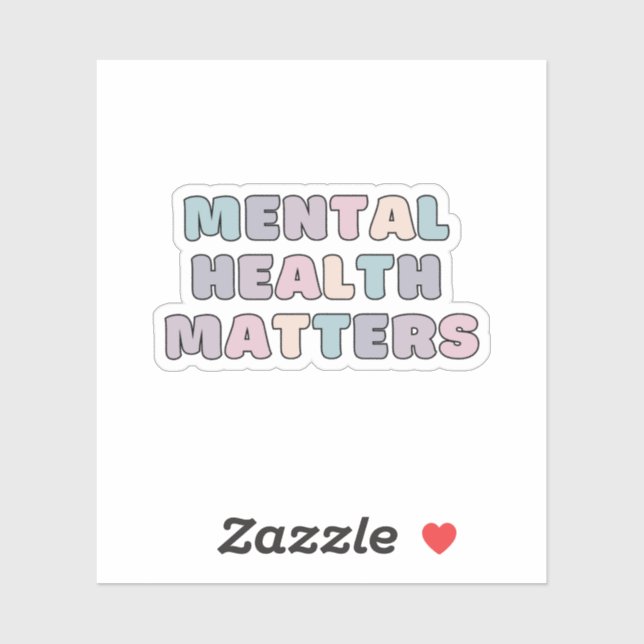 Adesivo Assuntos de Saúde Mental | Cotação Koni Cinzas fra (Folha)