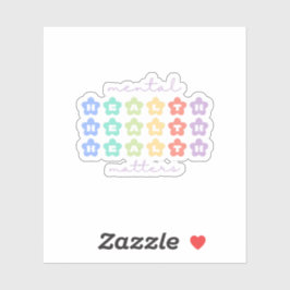 Adesivo Assuntos de Saúde Mental | Doces De Pêssego Para F