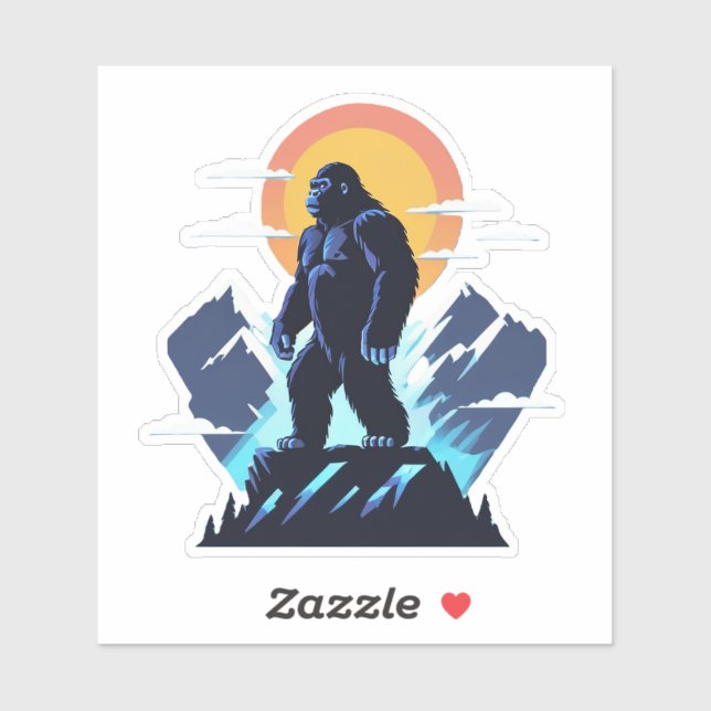 Adesivo astral Kong do Norte4 (Folha)