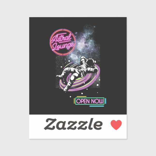 Adesivo Astral Lounge - Sticker (Folha)