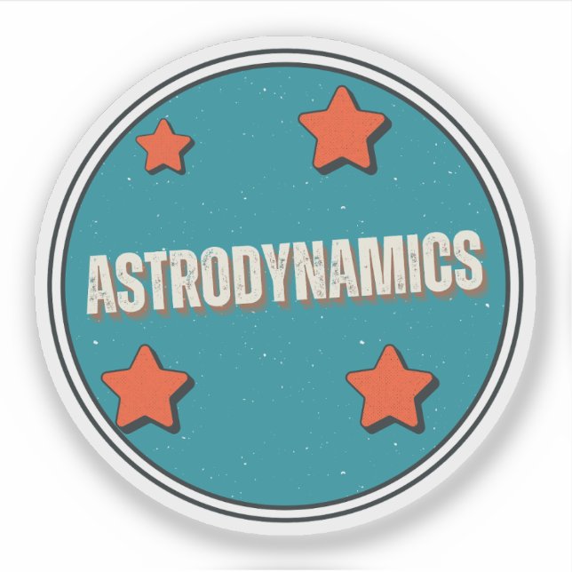 Adesivo Astrodinâmica (Frente)