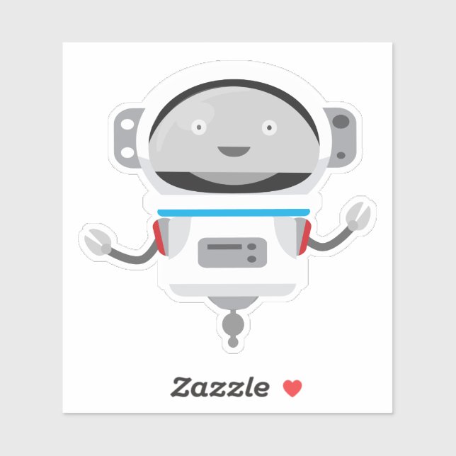 Adesivo Astronauta Mia (Folha)