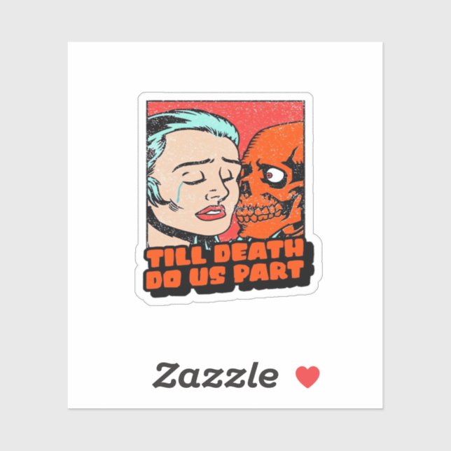 Adesivo Até que a morte nos torne clássicos (Folha)