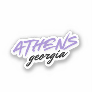 Adesivo Athens Geórgia