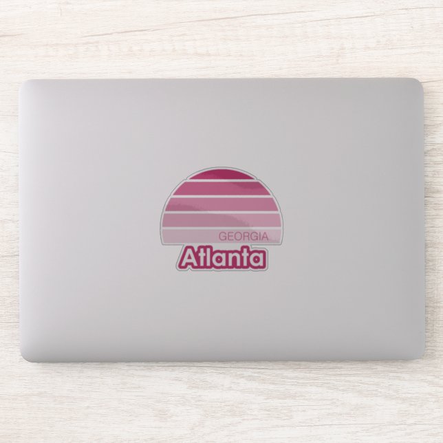 Adesivo Atlanta Georgia (Computador)