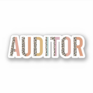 Adesivo Auditor, Presente Para Auditor