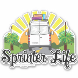 Adesivo Aussie Sprinter Life Sticker